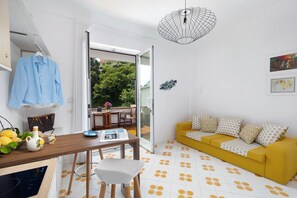 Apartment, 1 Schlafzimmer, Raucher, Küche | Wohnzimmer