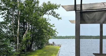 Beautiful property on a walleye lake, near snowmobile trails and golf courses.