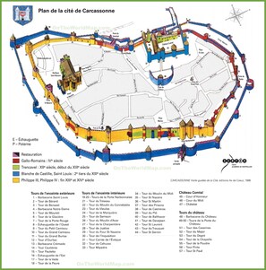 Kaart van accommodatie