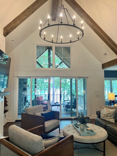 Lakefront luxury on Lake Keowee. 