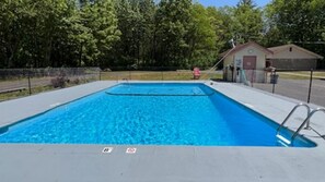 Seasonal outdoor pool