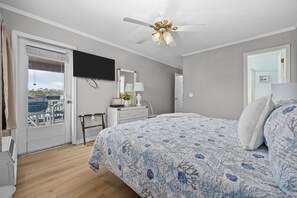 2 bedrooms, iron/ironing board, travel cot, free WiFi
