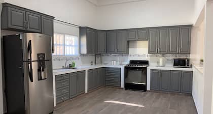 Beautiful, recently built, contemporary brick style home.