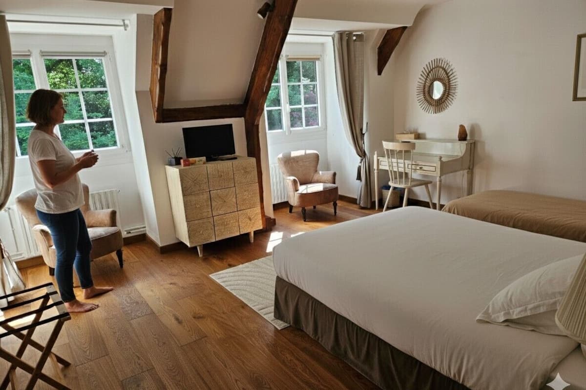 Familiekamer | Luxe beddengoed, individueel gedecoreerd, individueel gemeubileerd