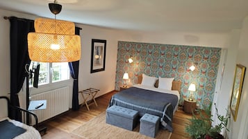 Literie de qualité supérieure, décoration personnalisée