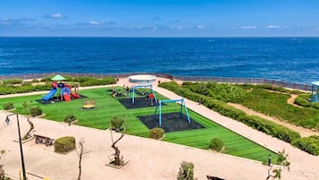 Family Apartment, 2 Bedrooms, Balcony (Seafront apartment in Gozo,) | Children's play area - outdoor