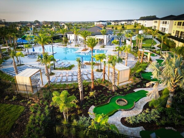 A heated pool - Disney Dream House, Themed Rooms Pool Arcade BBQ! (Four Corners)