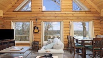 Smart TV, DVD player, books