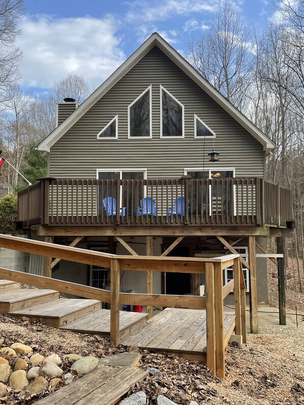 Exterior - Lake Views in A Frame Vacation Home on Lake Norman (Mooresville)