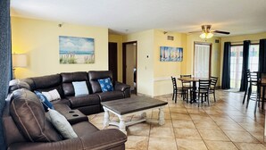 Living area - Wake, Swim, Repeat—Poolview Fun | 8 ppl | C4 (Put-in-Bay)