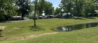 Quiet Campground located in the heart of Burr Oak State Park