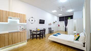 2 dormitorios, ropa de cama de alta calidad, edredones de plumas