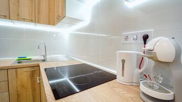 2 dormitorios, ropa de cama de alta calidad, edredones de plumas