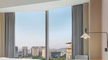 Kamer, 2 tweepersoonsbedden, uitzicht op tuin | Kameruitzicht