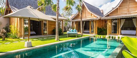 Vila, para fumantes | 3 quartos