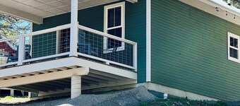 The Swan at Elk Ridge Village cabin 201A with views of Flathead Lake.