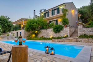House, Smoking | 3 bedrooms, soundproofing - Maritina Villa - 2 BR House Surrounded by Olive Groves (Paxos)