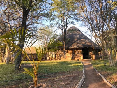 Charming Bush Chalet 3 on This World Renowned Eco Site 40 Minutes From Vic Falls Fully Catered Stay - 1983