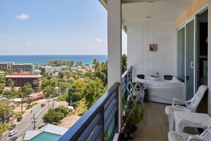 Apartment | 2 bedrooms - 602 10 min to the Beach Sea View Jacuzzi Rooftop Pool (Karon)