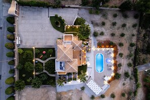 House | 6 bedrooms, soundproofing - Villa Natura - With Private Heated Pool (Rethymno)