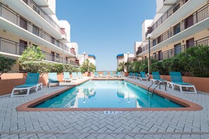 Indoor pool, a heated pool
