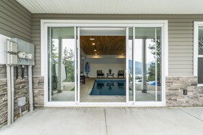 Indoor pool, a heated pool