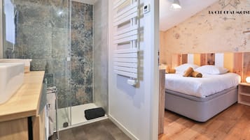 Een douche, een haardroger