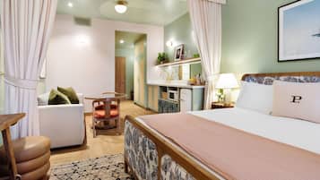 Premium bedding, pillowtop beds, minibar, in-room safe