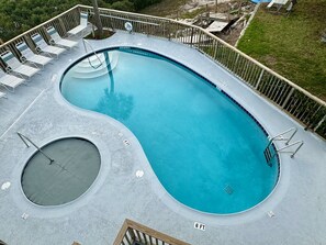 Pool - Waterfront Balcony SHL-102 Sunset Views! (Cedar Key)