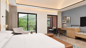 In-room safe, blackout curtains, iron/ironing board, free WiFi