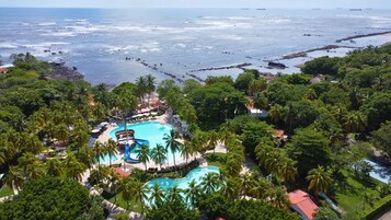 Vistas al complejo turístico