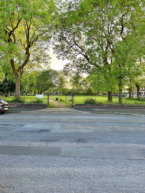 Overnatningsstedets område