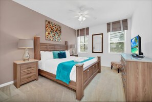 House (6 Bedrooms) | 6 bedrooms, desk, laptop workspace, iron/ironing board - Short Walk From Clubhouse! Wonderful Pool Villa (Davenport)