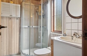 Shower, hair dryer