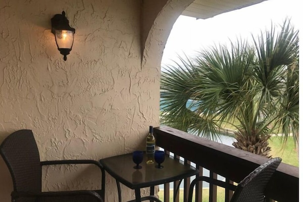 Another great view from the balcony.