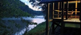 :) Riverfront Writers Dream| BuildaFire Skip Rocks #2