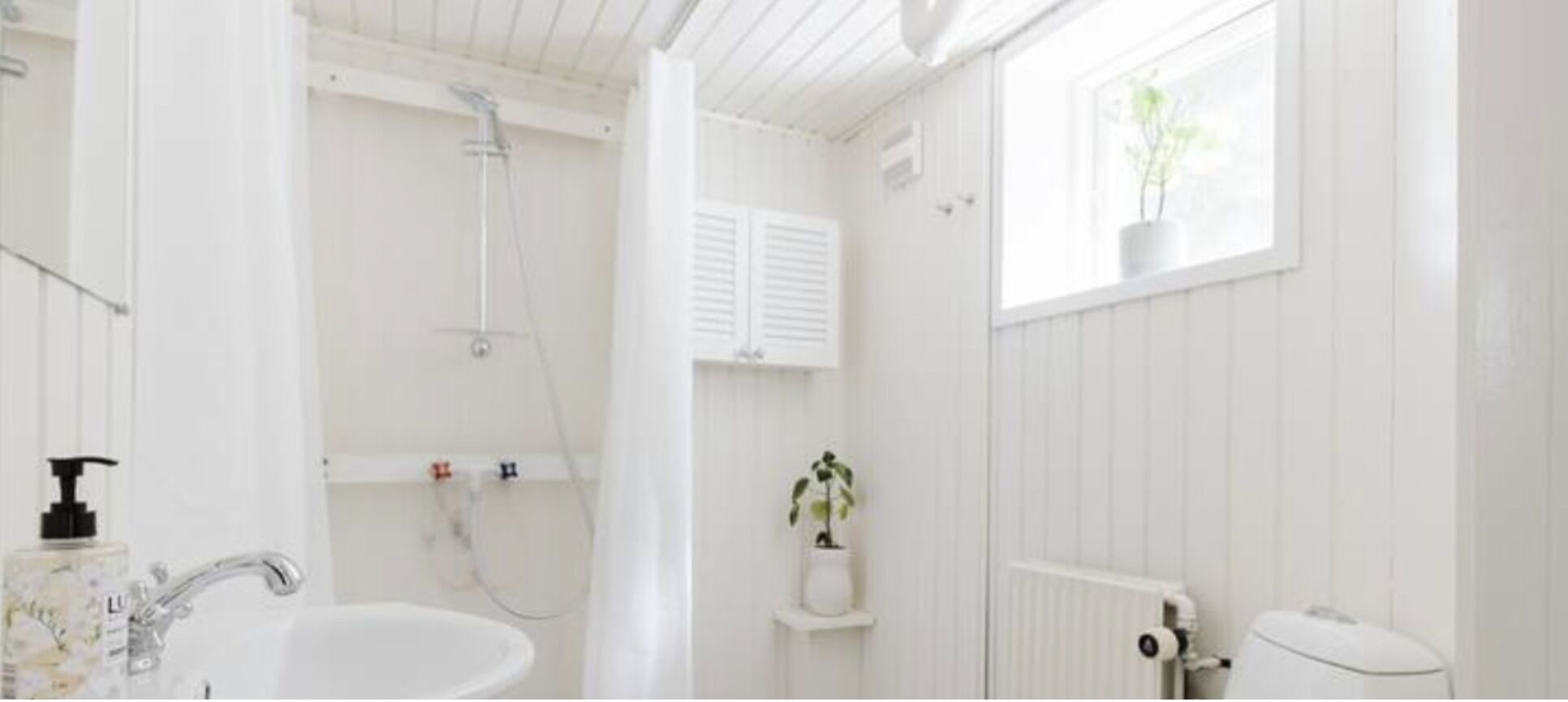 Dusche, Handtücher, Seife, Shampoo