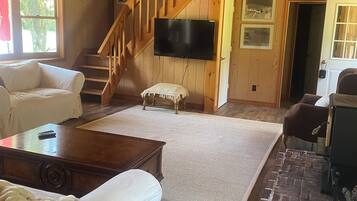 TV connectée, cheminée