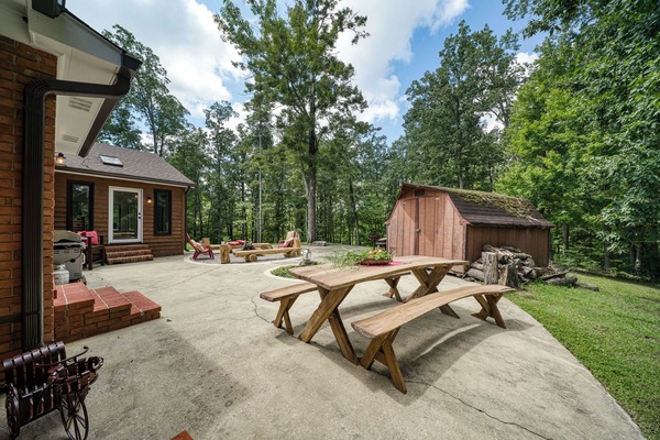 Opções para refeição ao ar livre