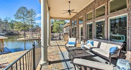 Hot Springs Village Home w/ Dock + Patio!
