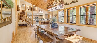 Rustic Lakeside Cabin on 3 Acres w/ Nature Views!