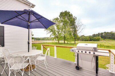 寧靜鄉村住宅，附庭院