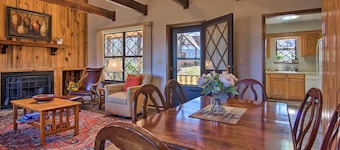 Furnished Deck + Mtn Views: Burnsville Cabin!