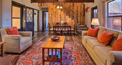 Furnished Deck + Mtn Views: Burnsville Cabin!