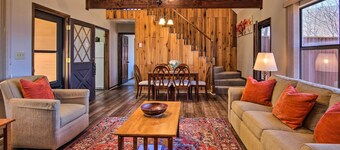 Furnished Deck + Mtn Views: Burnsville Cabin!