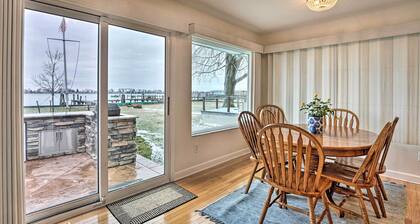 Waterfront East China Home w/ Dock & Patio!