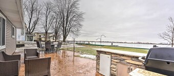 Waterfront East China Home w/ Dock & Patio!