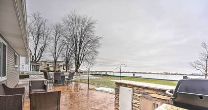 Waterfront East China Home w/ Dock & Patio!