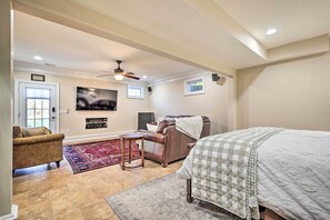 Apartment (0 Bedroom) | Interior - Boonsboro Studio w/ Wood-burning Fire Pit! (Boonsboro)