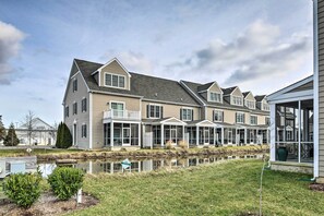 Apartment (3 Bedrooms) | Interior - Patio & Pool Access: Rehoboth Beach Retreat (Rehoboth Beach)
